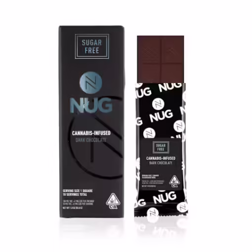 NUG Chocolate Bar Sugar Free Dark Chocolate